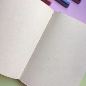 Sketchbook folhas pontadas – Estampado “A5 Devaneios”