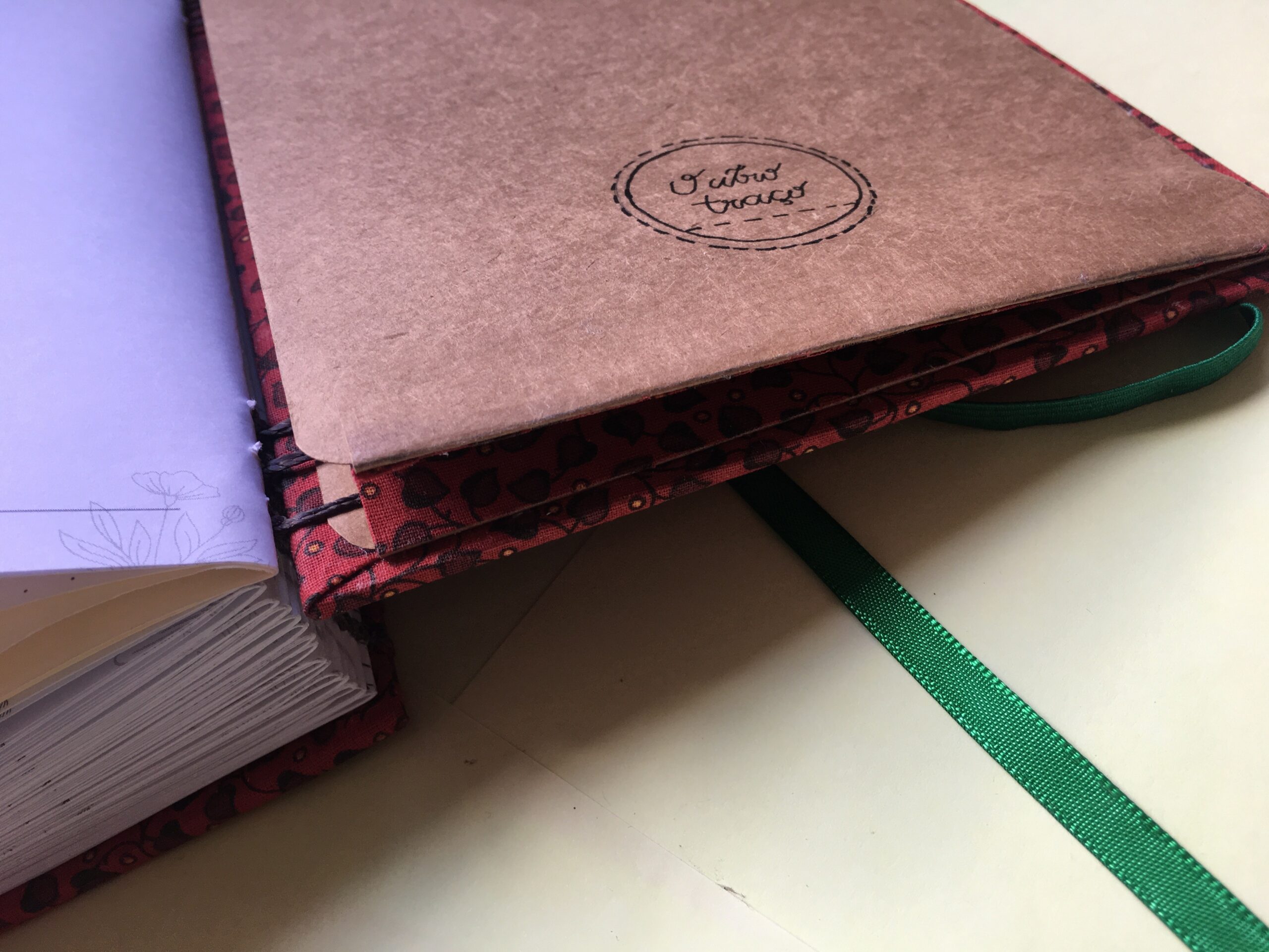 Planner Anual (capa tecido) tamanho A5 Devaneios - Imagem 7