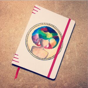 Sketchbook Crespas em Poesia A5 Devaneios