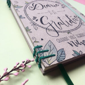 Sketchbook Diário da Gratidão A5 Devaneios – Nome Personalizável