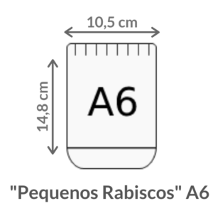 Sketchbook A6 – Capa Estampada